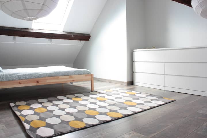 couchage lumineux et tranquille