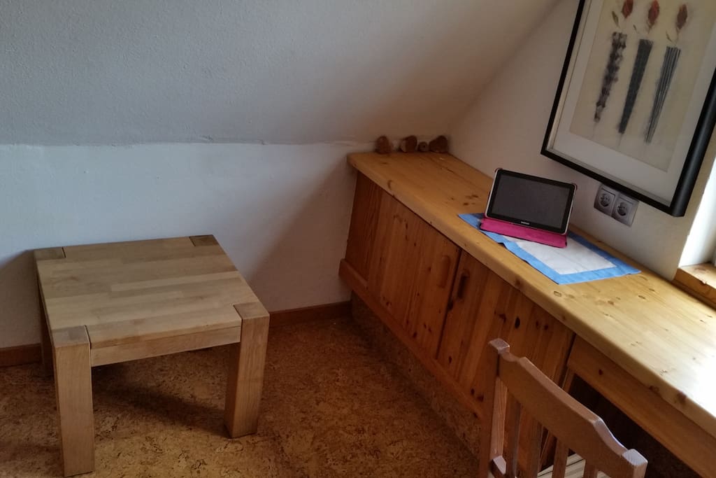 Stauraum für persönliche Sachen