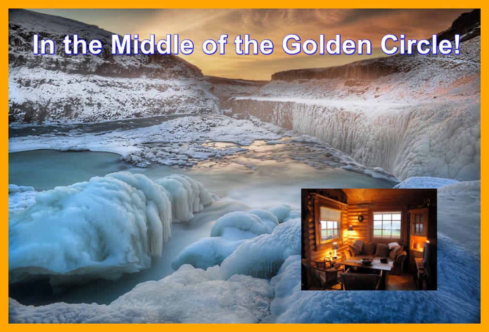 Sólstadir at White River is located in the middle of the Golden Circle!