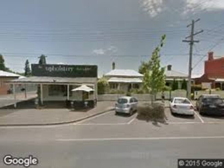 Coffee shop next door