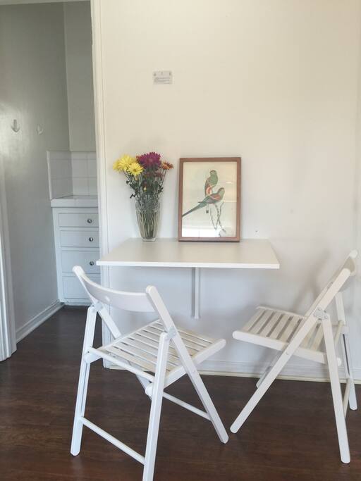 Dining and chairs