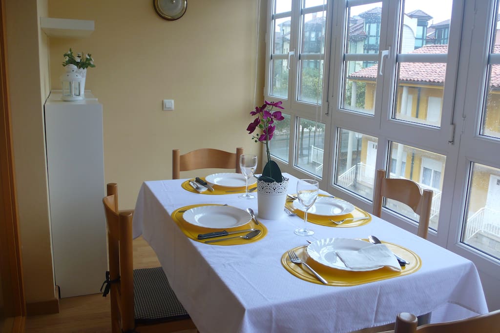 galería para comer con vistas