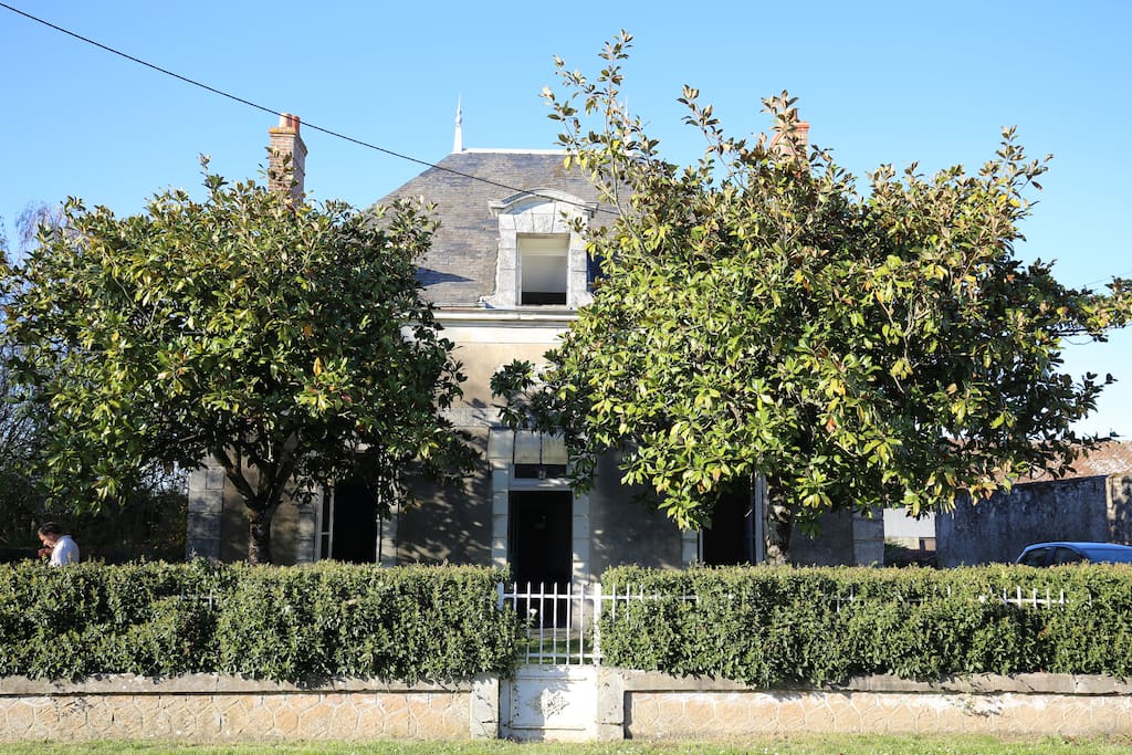 Front view of house