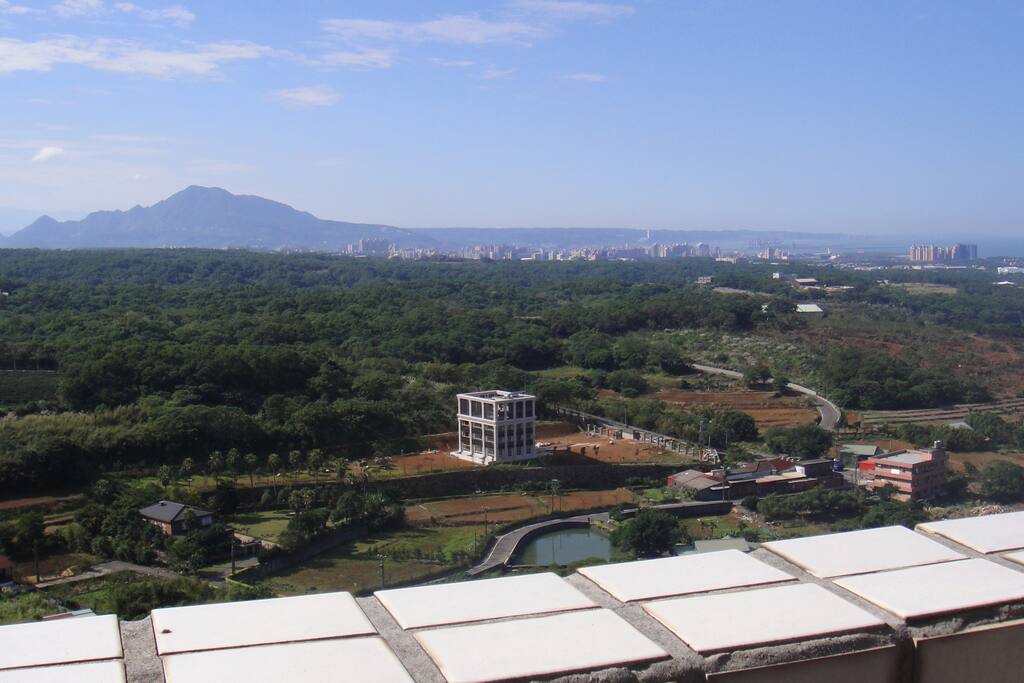 陽台正對觀音山