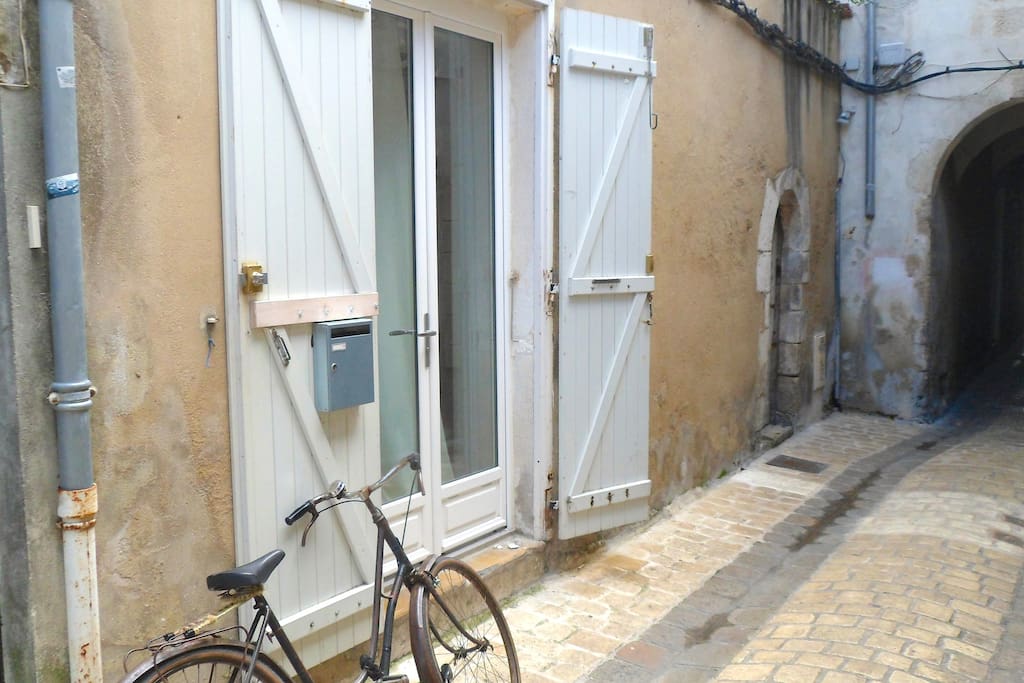 La façade de la maison