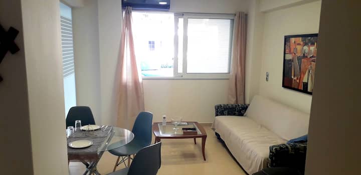 Stylish River flat, near the center and the beach