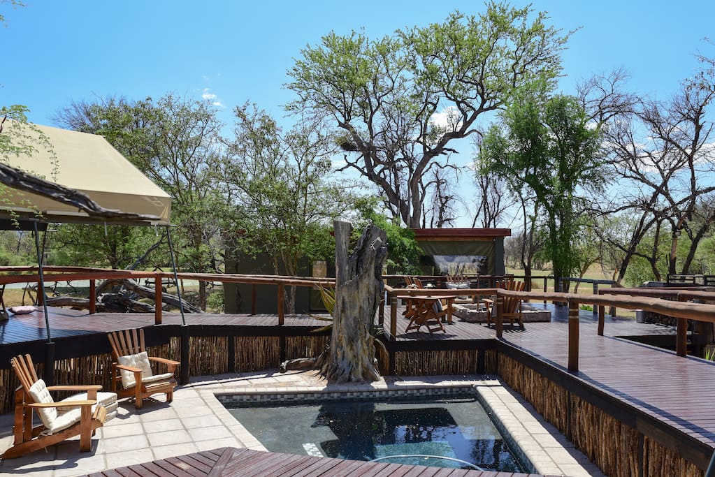 Pool area