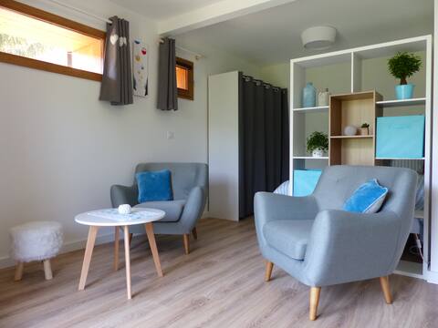 Top Airbnb: Lovely studio facing the mountains à La Plagne Tarentaise