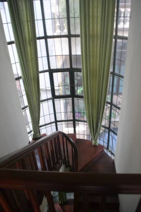 staircase leading to the 3rd floor
