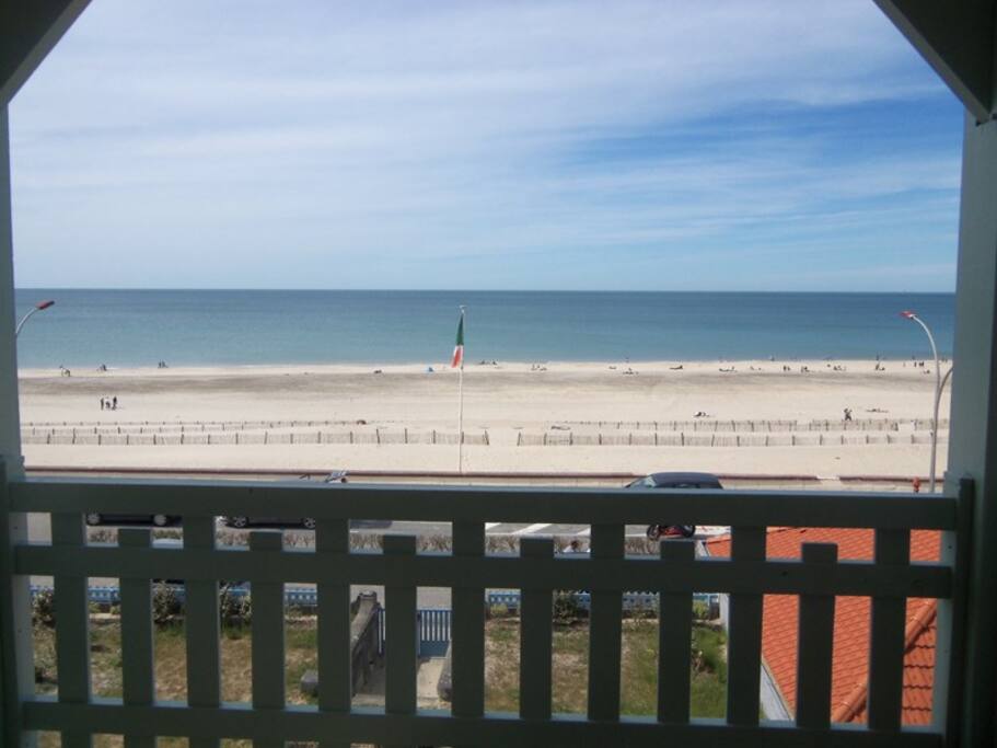 vue du balcon