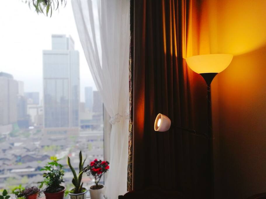 诱人的室内外景色
