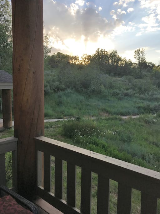 Hiking trails right outside your door!