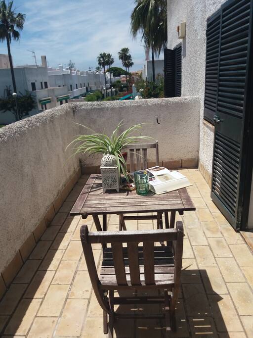 Terraza privada huesped
