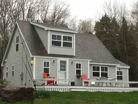 Lovely house with water view