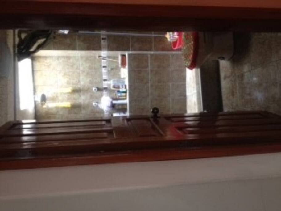 baño compartido