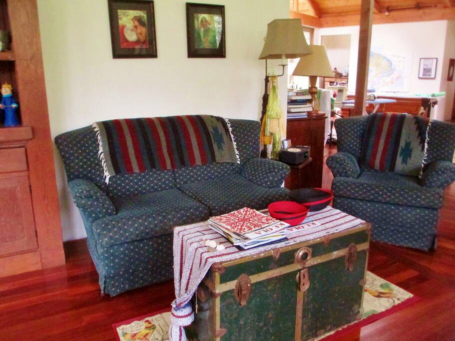 a sitting area