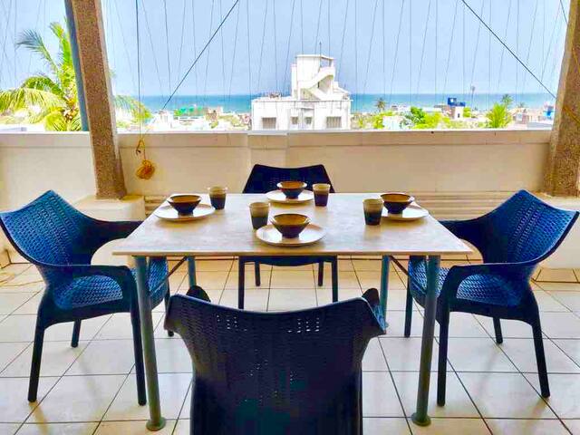 Luxurious Penthouse with a Private Patio and View