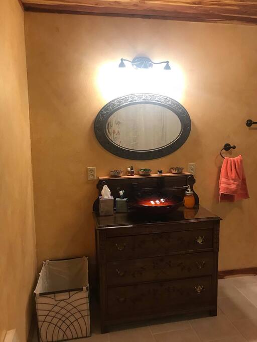 Antique Vessel Vanity