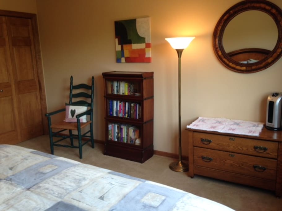 Spacious bedroom awaits you.