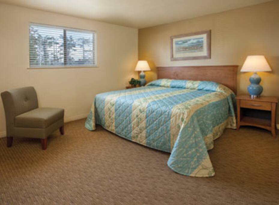 This picture does not show the specific unit being rented. The unit rented will be based on which units are available upon check-in. These pictures are meant to show the property and an example of the room style and décor.