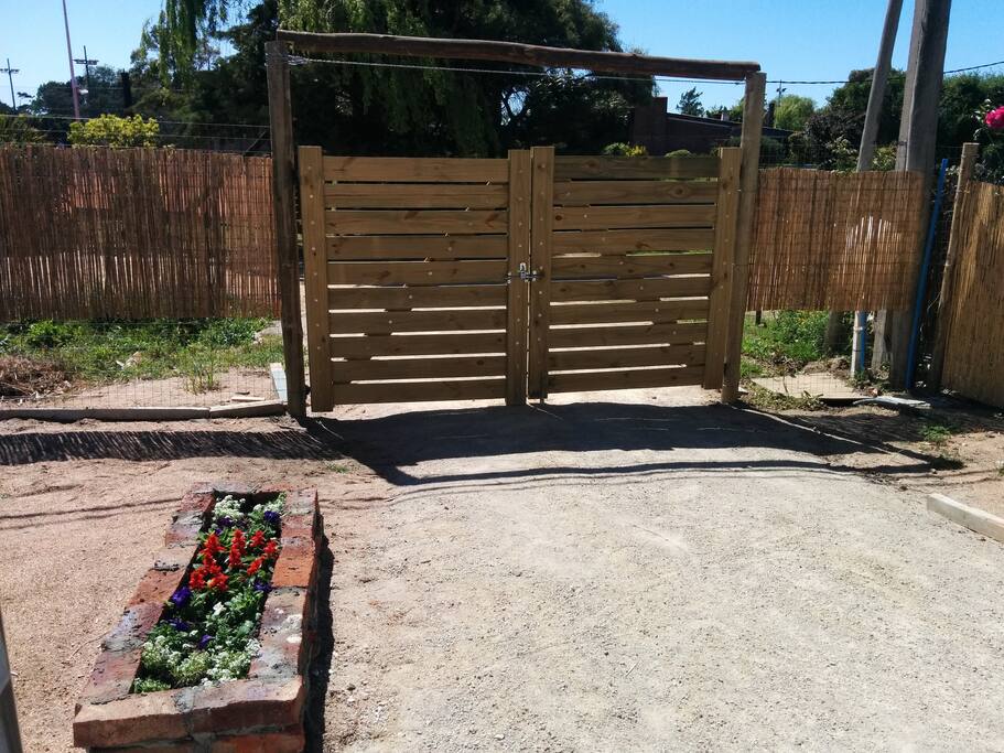 Perímetro cercado.