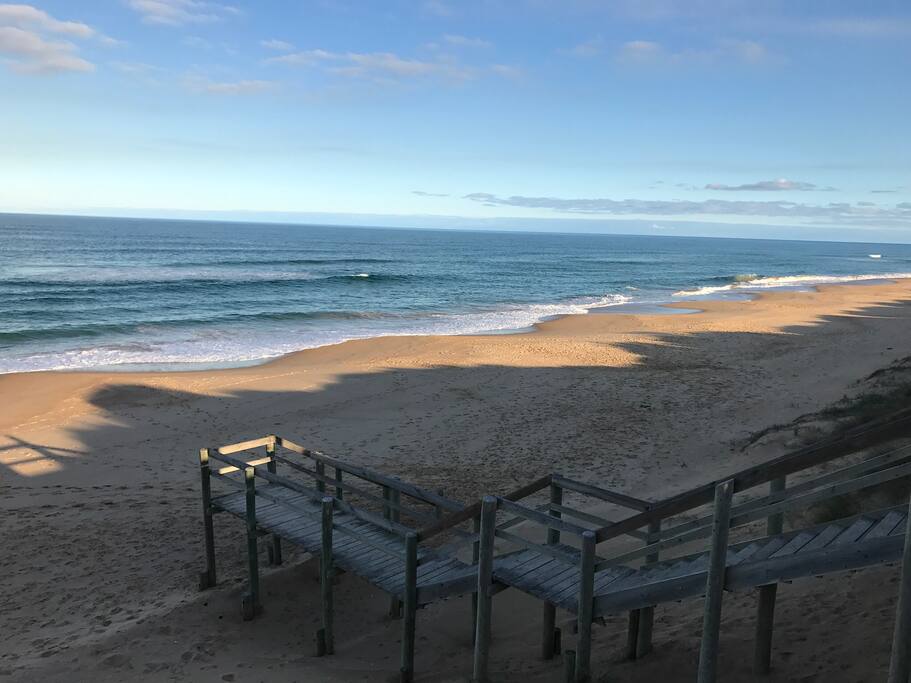 Our back yard (just out the gate and over the sand dune)