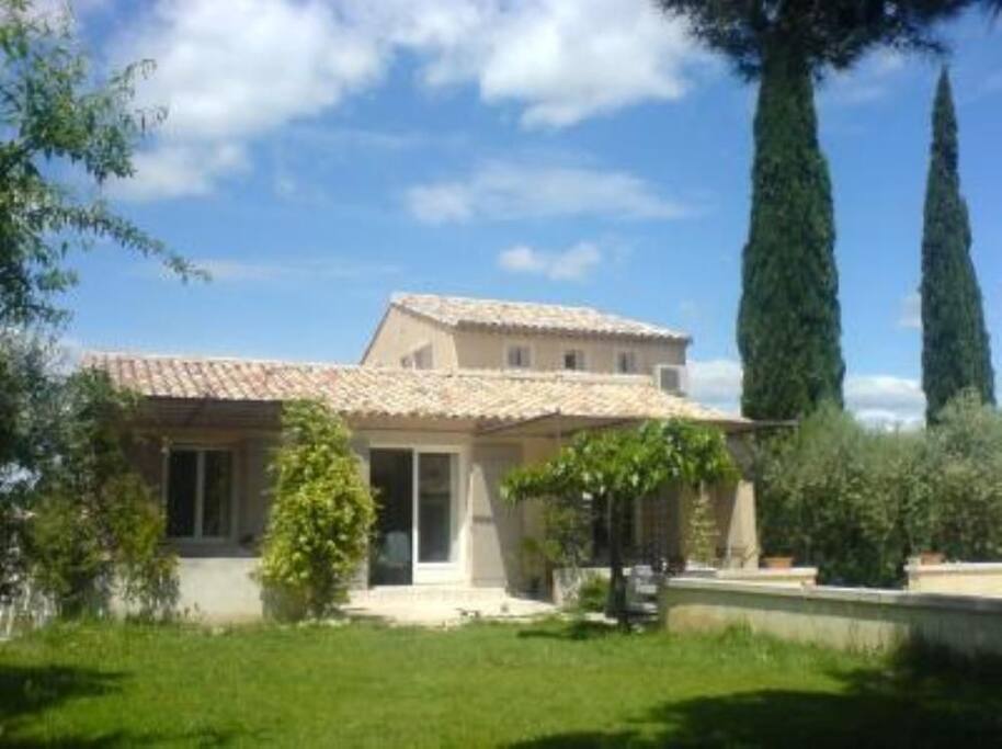 vue du jardin
