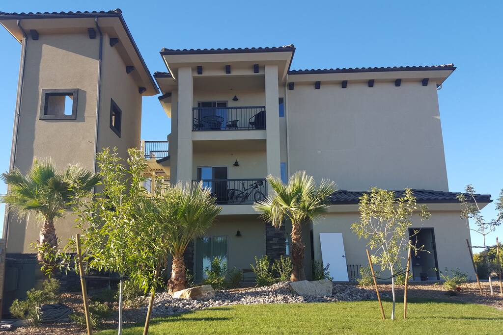 View of 2nd floor private balcony