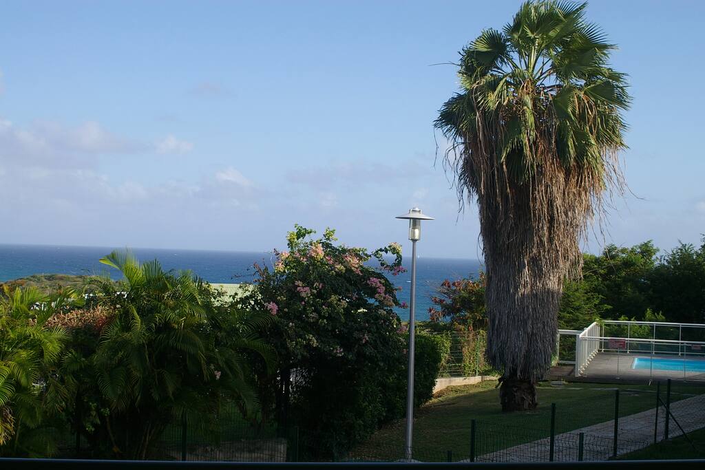 Vue depuis notre balcon