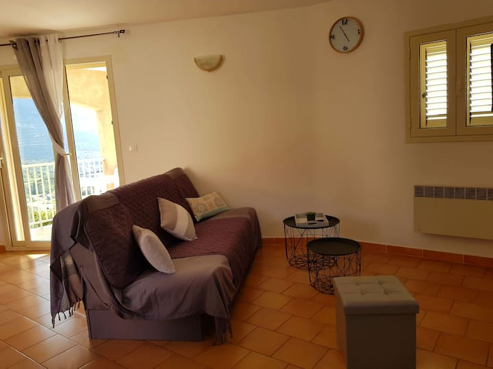 Assuliu 3 Vue Mer Et Montagne. - Propriano