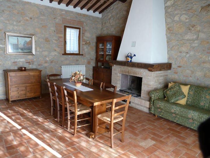 Un Vecchio E Romantico Podere - Glicine - San Casciano dei Bagni