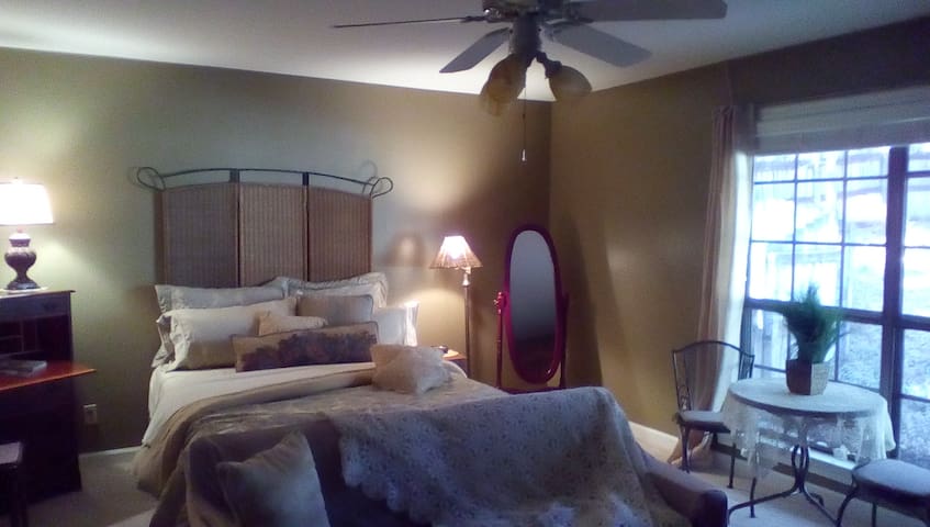 Master Bedroom with private entrance