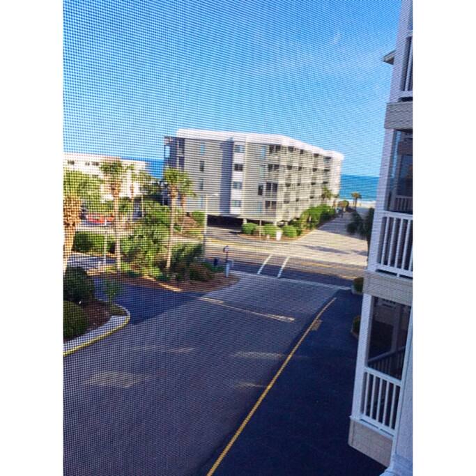 View from balcony