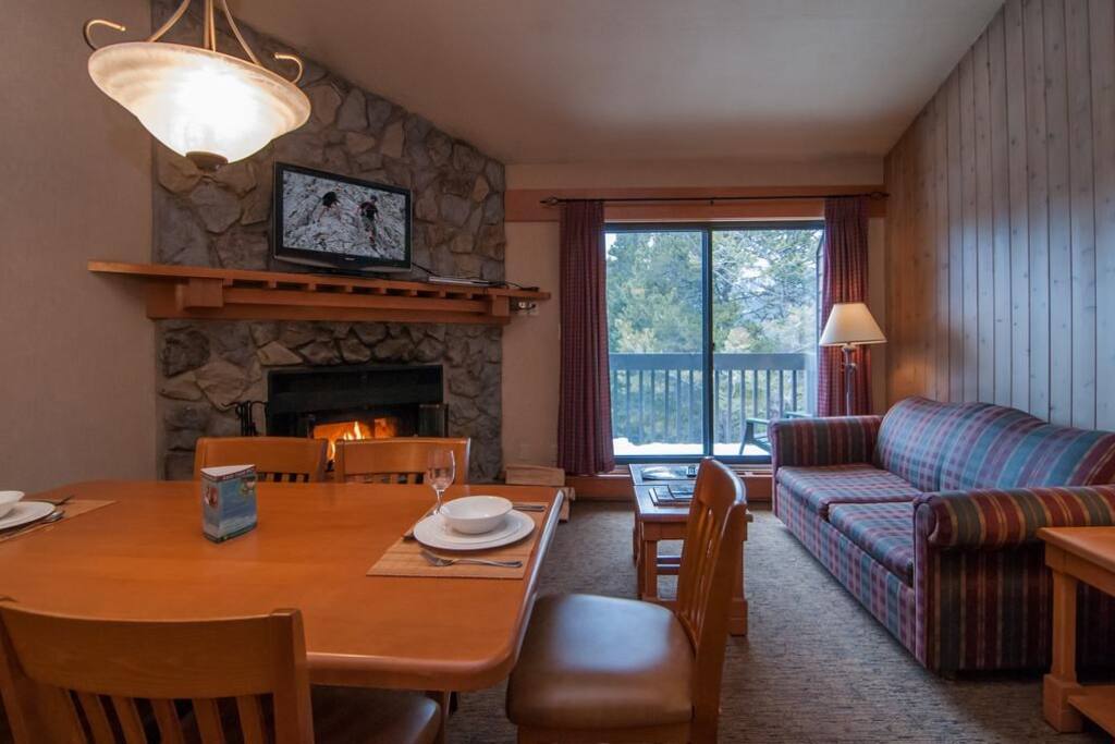 After a day outside, return to this mountain retreat that has everything you need!
