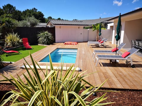 Cozy little villa on the Bassin d 'Arcachon