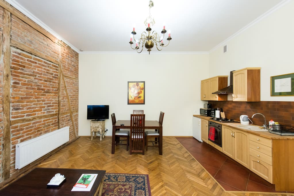 Living room / kitchenette