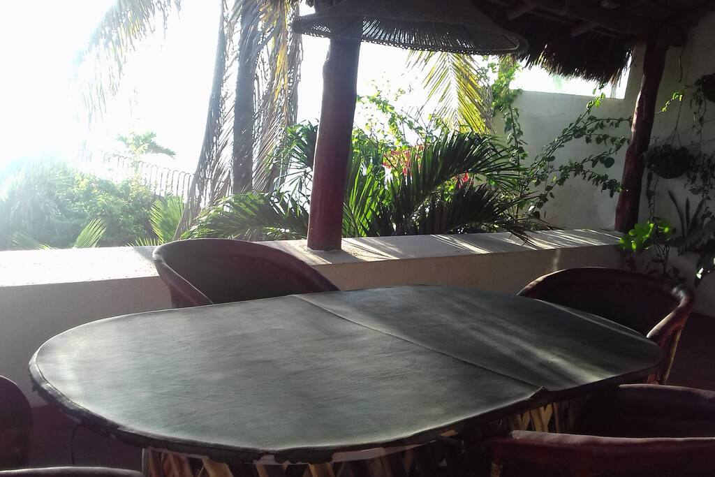COMEDOR RUSTICO ESTILO MEXICANO