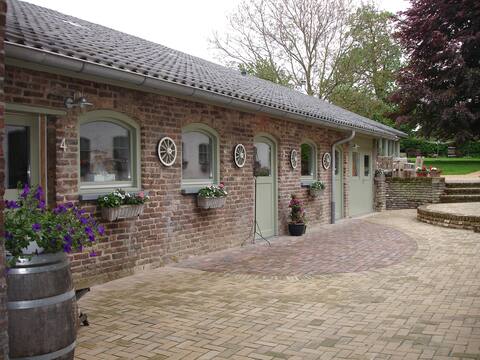 charming rooms in a former farm.