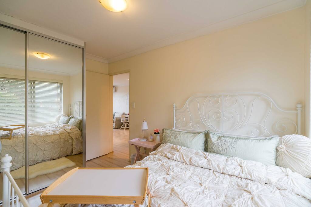 Feel the fluffy rug beneath your toes in the morning :)