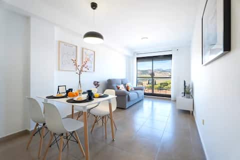 Margalló apartment with garage