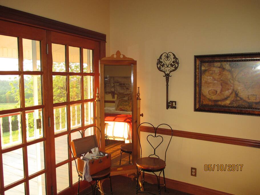 The perfect room for the adventurous soul with a view worth traveling for.