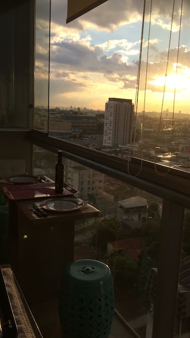 Vista da sacada