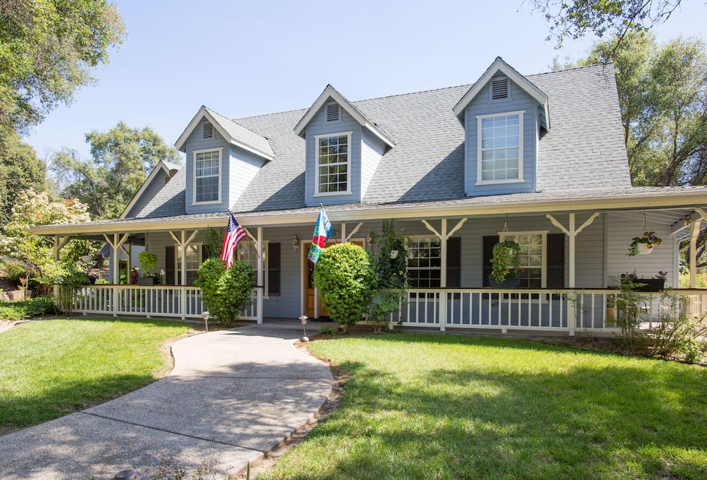 The front of our house