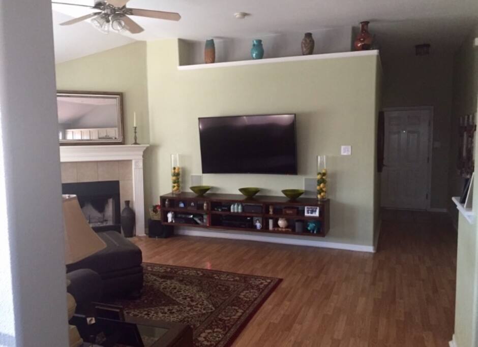 Built in surround sound w/ Samsung 65in curve tv