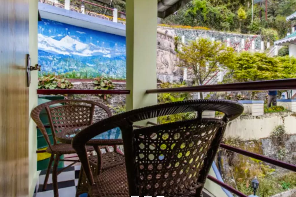 The balcony in your room
