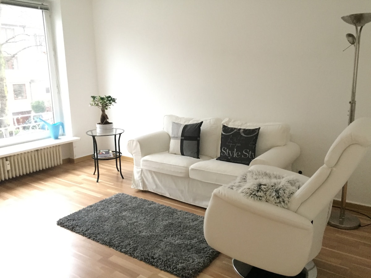 Successful Airbnb property: Beautiful, 1 bedroom apartment in great location in Uhlenhorst