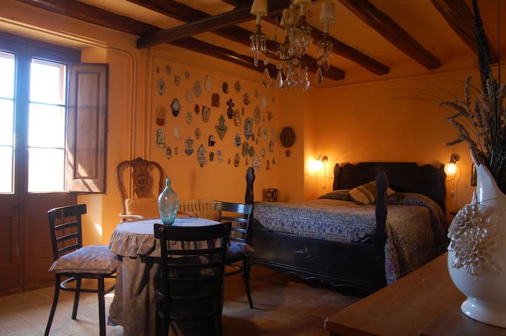 Camera matrimoniale con possibilità di letto aggiuntivo