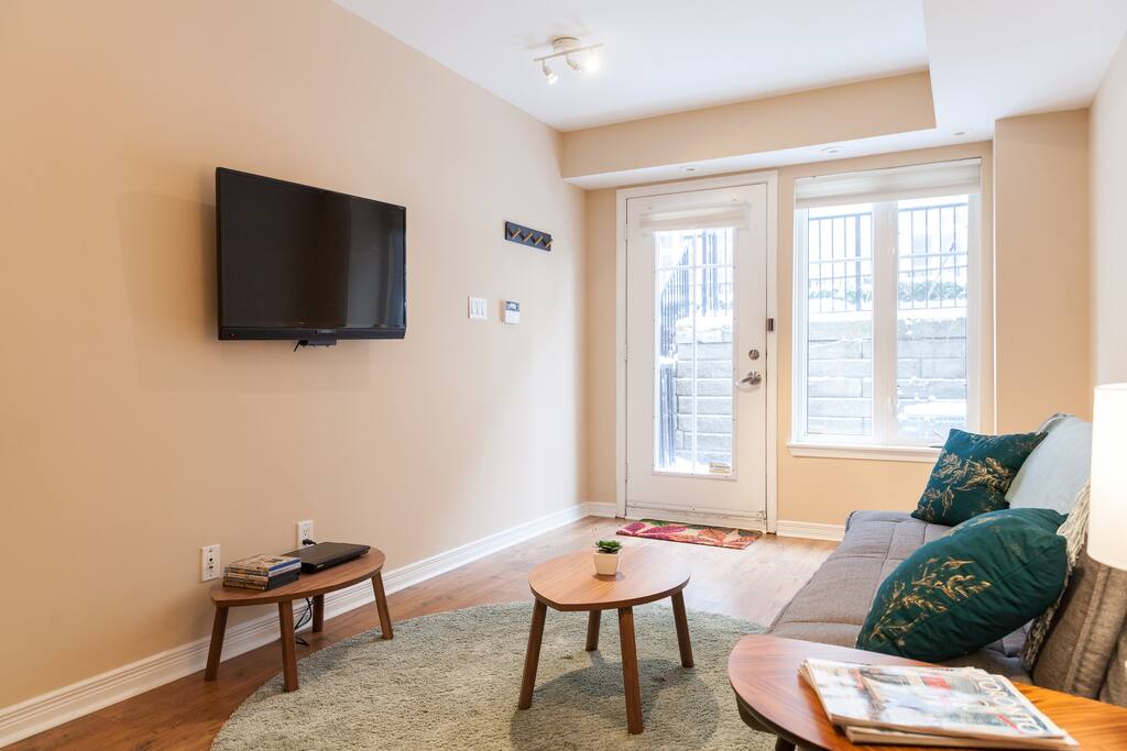 Living Area with TV