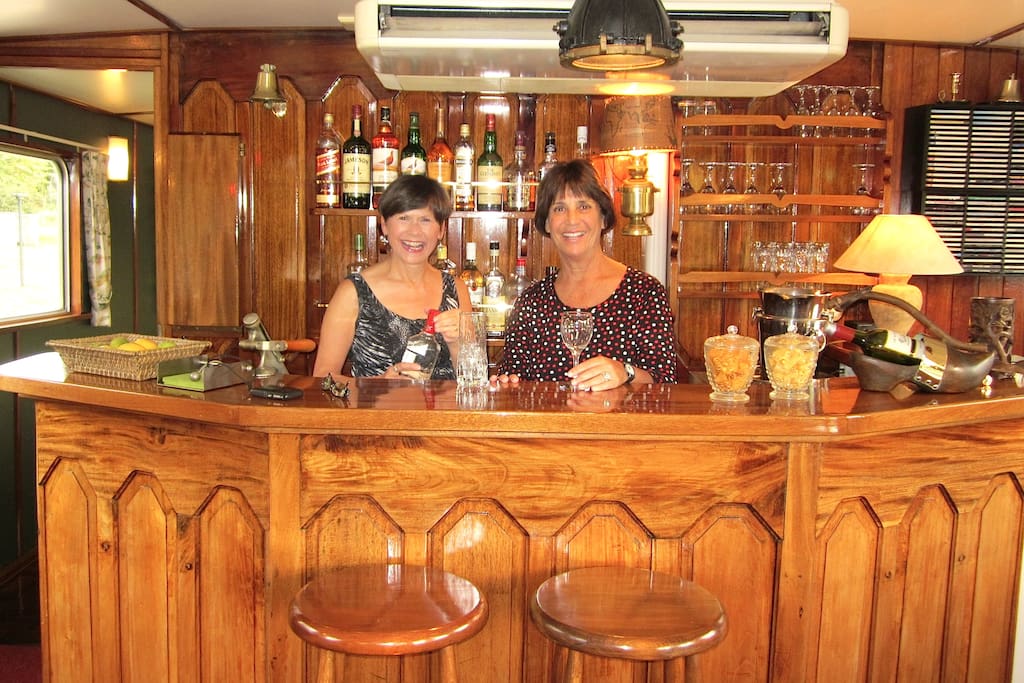 Great fun at the bar!