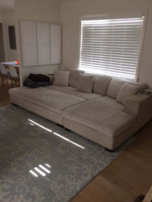 Large lounging couch